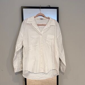 Workshop Republic Clothing White Button Down Shirt